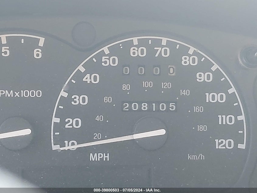 1996 Ford Ranger VIN: 1FTCR10A9TUA02988 Lot: 39800503