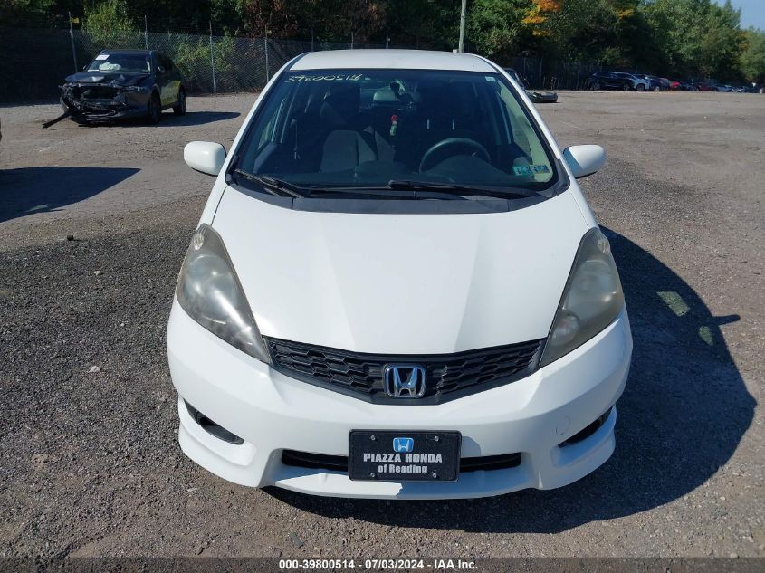 2012 Honda Fit Sport VIN: JHMGE8H56CC023766 Lot: 39800514