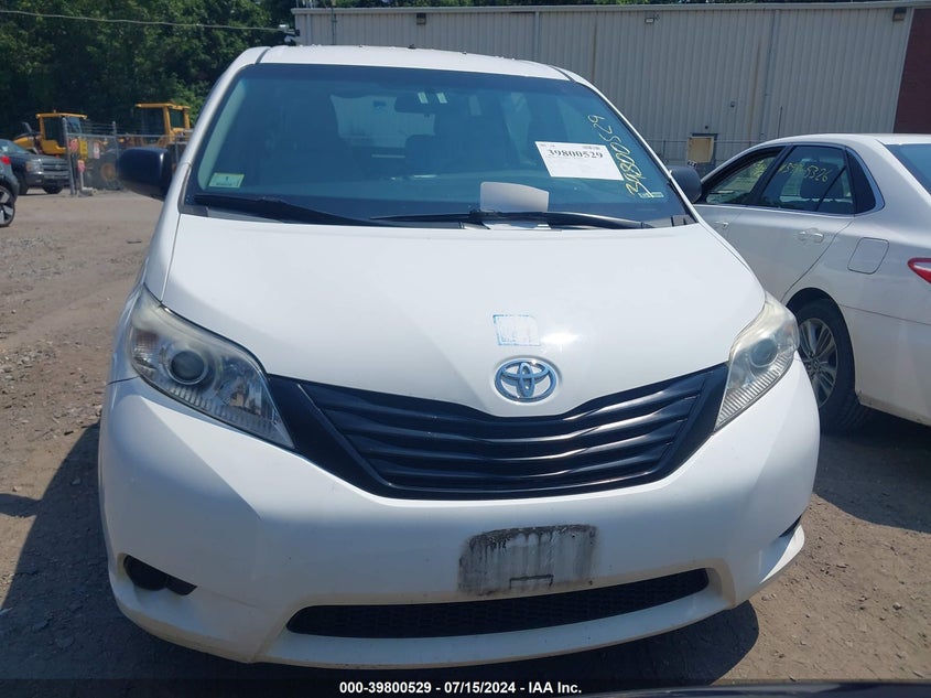 2015 Toyota Sienna L 7 Passenger VIN: 5TDZK3DC2FS635587 Lot: 39800529