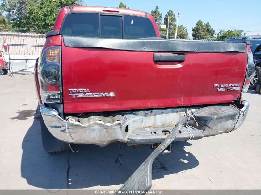 2007 Toyota Tacoma Prerunner V6 VIN: 5TEJU62N67Z439332 Lot: 39800530