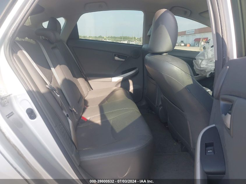 2011 Toyota Prius VIN: JTDKN3DU4B0262101 Lot: 39800532