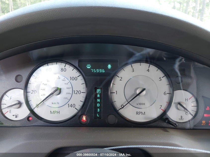 2010 Chrysler 300 Touring VIN: 2C3CA5CV5AH119548 Lot: 39800534