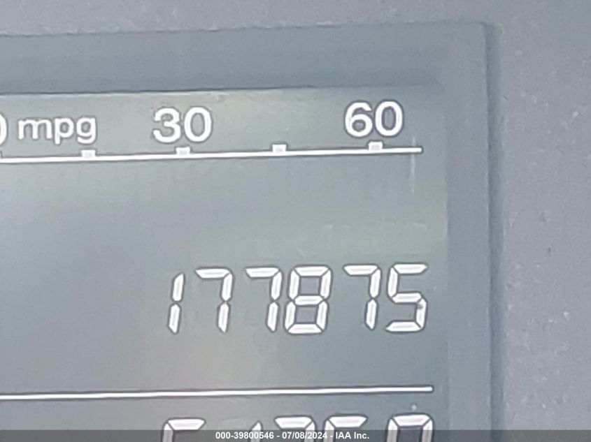 2007 Honda Cr-V Ex-L VIN: JHLRE38707C047066 Lot: 39800546