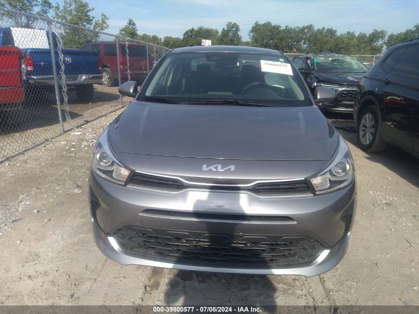 2022 Kia Rio S VIN: 3KPA24AD3NE468939 Lot: 39800577