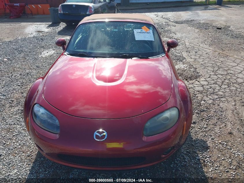 2006 Mazda Mx-5 Miata VIN: JM1NC25F760119890 Lot: 39800585