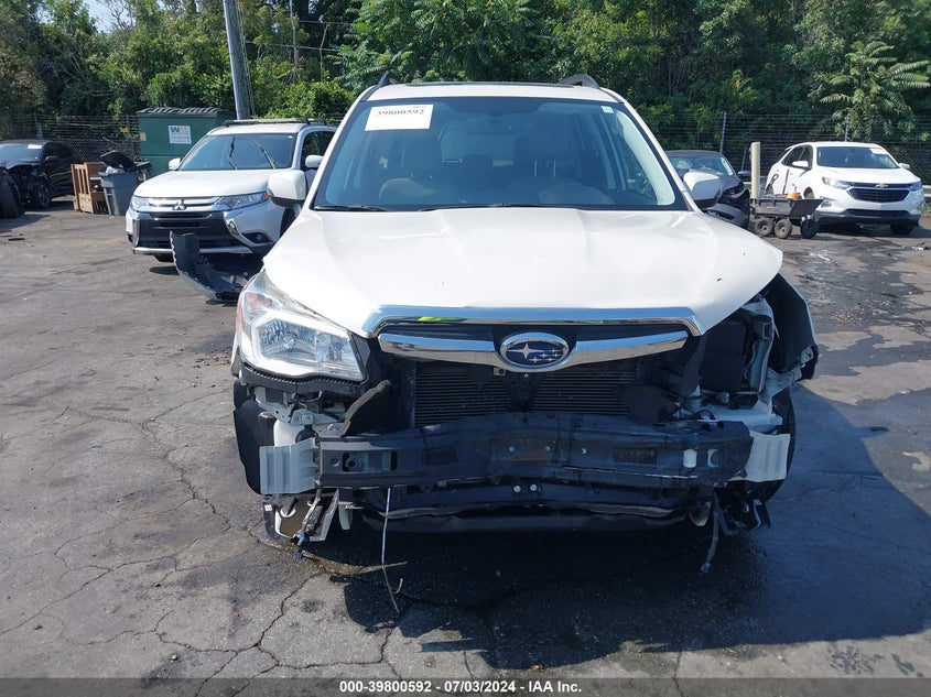 2016 Subaru Forester 2.5I Touring VIN: JF2SJAVC8GH401890 Lot: 39800592