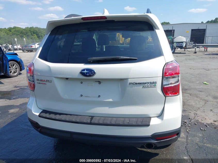 2016 Subaru Forester 2.5I Touring VIN: JF2SJAVC8GH401890 Lot: 39800592