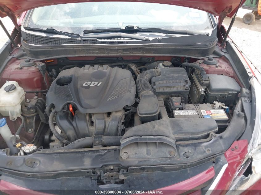 2014 Hyundai Sonata Gls VIN: 5NPEB4AC8EH947815 Lot: 39800604