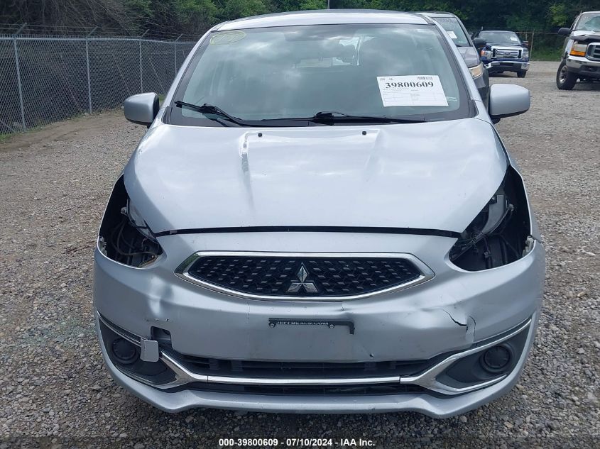 2019 Mitsubishi Mirage Rf VIN: ML32A3HJ0KH007834 Lot: 39800609