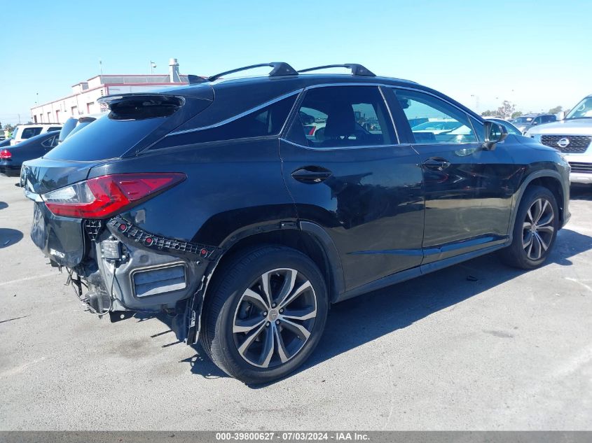 2017 Lexus Rx 350 VIN: 2T2ZZMCAXHC051821 Lot: 39800627