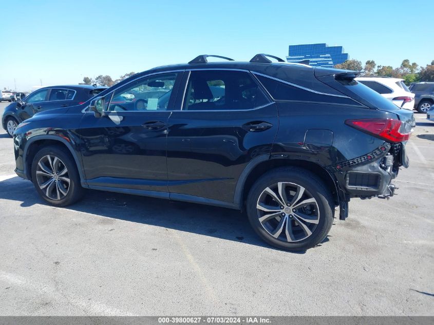 2017 Lexus Rx 350 VIN: 2T2ZZMCAXHC051821 Lot: 39800627