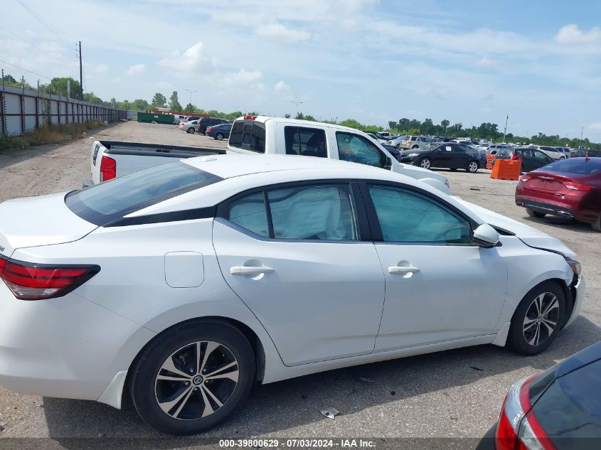 2020 Nissan Sentra Sv Xtronic Cvt VIN: 3N1AB8CV8LY243699 Lot: 39800629