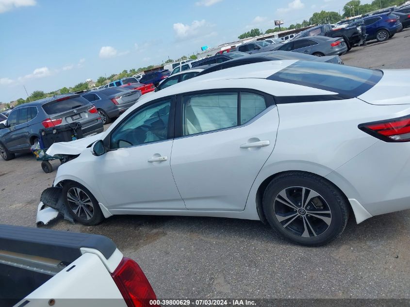 2020 Nissan Sentra Sv Xtronic Cvt VIN: 3N1AB8CV8LY243699 Lot: 39800629