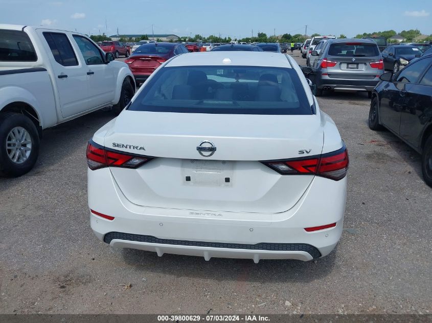 2020 Nissan Sentra Sv Xtronic Cvt VIN: 3N1AB8CV8LY243699 Lot: 39800629