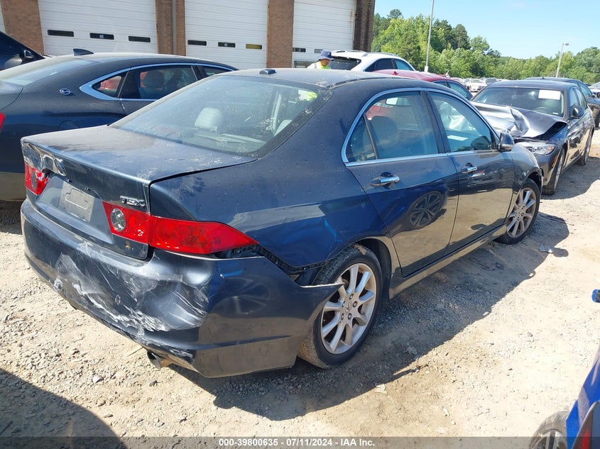 2008 Acura Tsx VIN: JH4CL96828C008437 Lot: 39800635