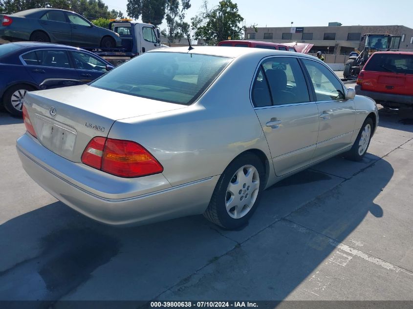 2001 Lexus Ls 430 VIN: JTHBN30F710009276 Lot: 39800638