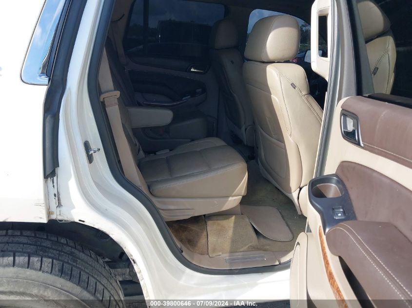 2015 Chevrolet Tahoe Ltz VIN: 1GNSCCKC1FR548321 Lot: 39800646