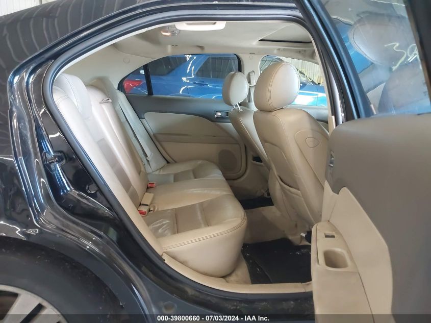 2007 Ford Fusion Sel VIN: 3FAHP02147R179826 Lot: 39800660