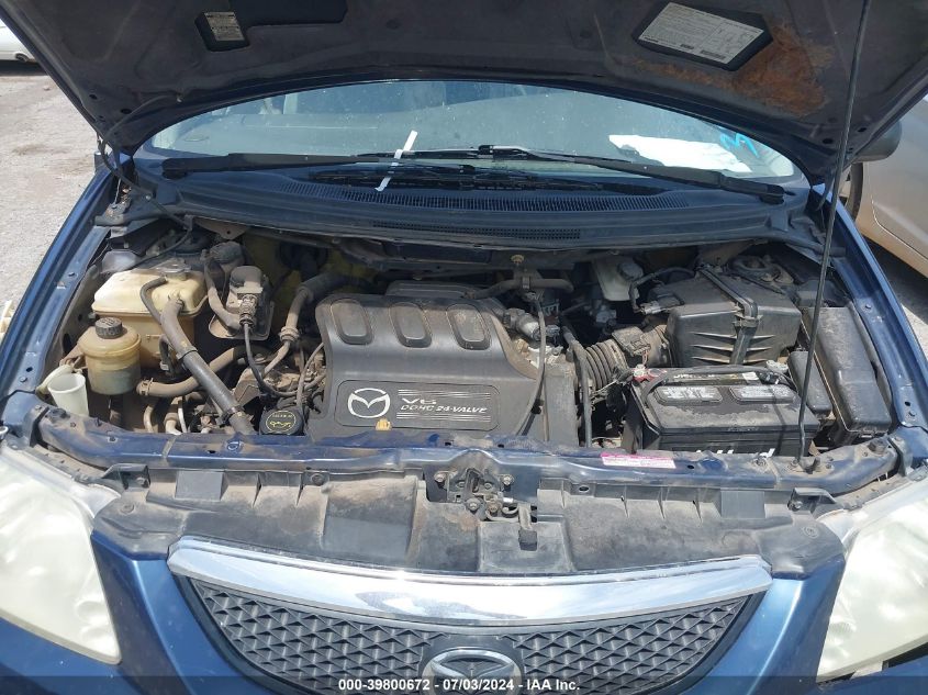 2003 Mazda Mpv Es/Lx/Lx-Sv VIN: JM3LW28J530367234 Lot: 39800672