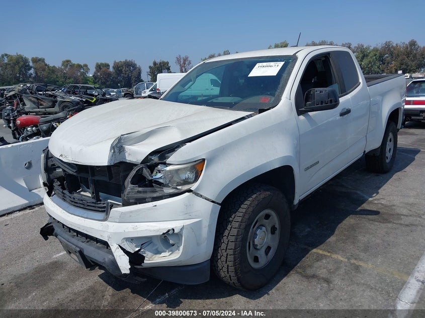 VIN 1GCHSBEN6H1209455 2017 CHEVROLET COLORADO WT