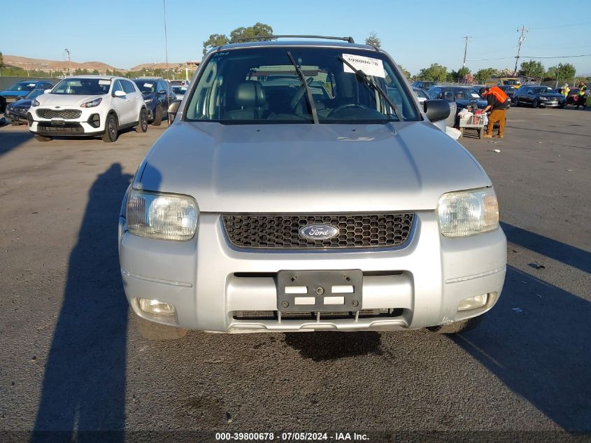 2003 Ford Escape Limited VIN: 1FMCU041X3KA40935 Lot: 39800678