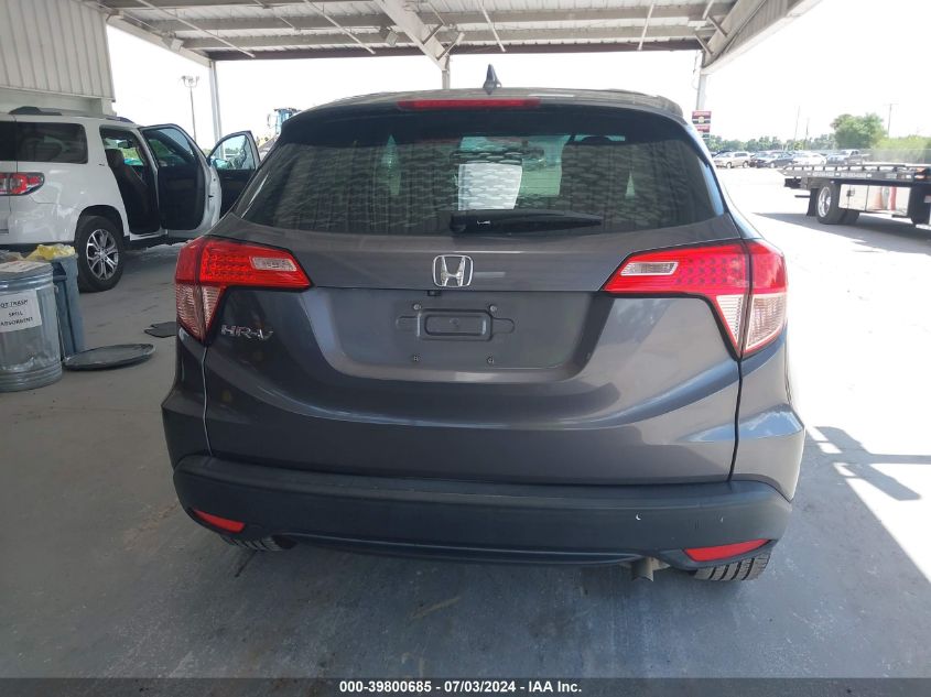 2016 Honda Hr-V Lx VIN: 3CZRU5G38GM750689 Lot: 39800685