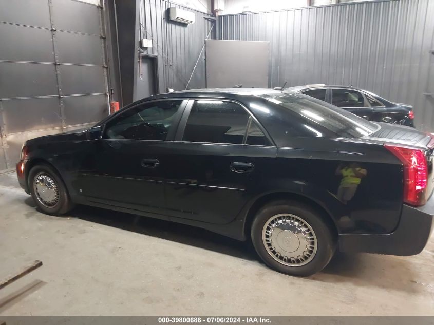 2007 Cadillac Cts Standard VIN: 1G6DM57T370132976 Lot: 39800686