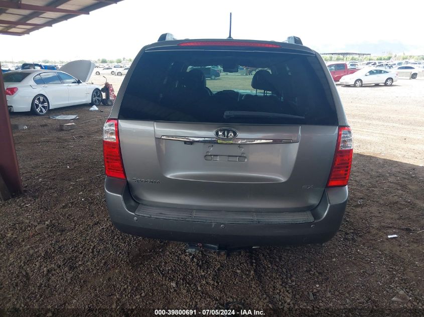 2010 Kia Sedona Ex VIN: KNDMH4C35A6344123 Lot: 39800691