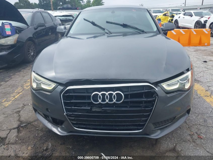 2013 Audi A5 Premium Plus VIN: WAULFAFR8DA031856 Lot: 39800709