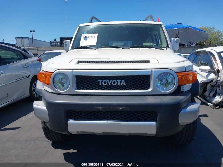 2014 Toyota Fj Cruiser VIN: JTEZU4BF6EK013850 Lot: 39800713