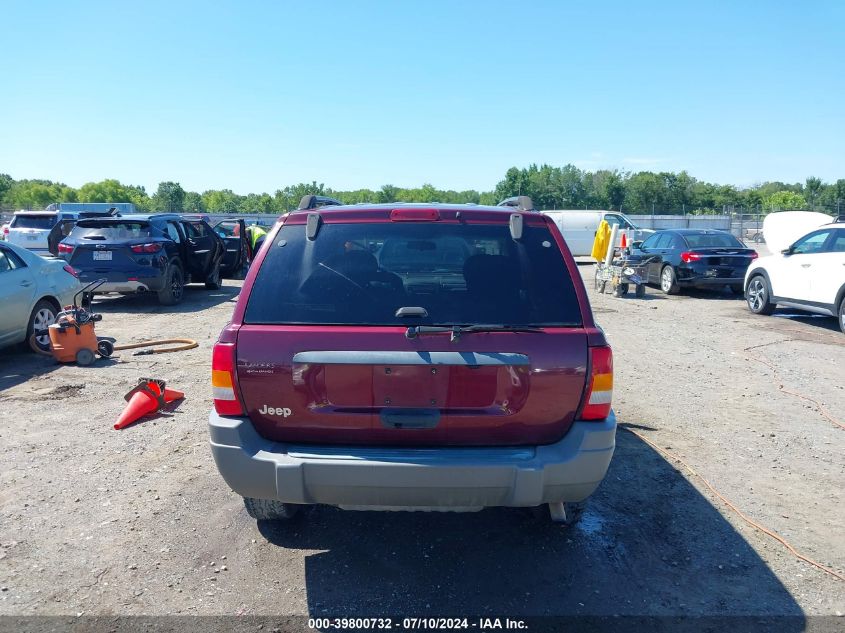 2002 Jeep Grand Cherokee Laredo VIN: 1J4GX48S92C301868 Lot: 39800732