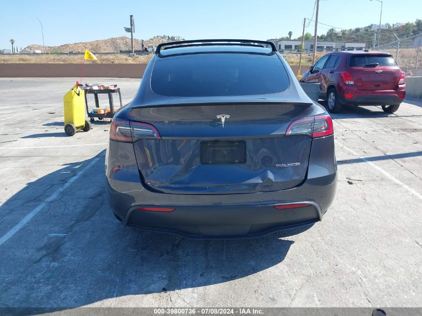 2022 TESLA MODEL Y - 7SAYGDEF9NF343064