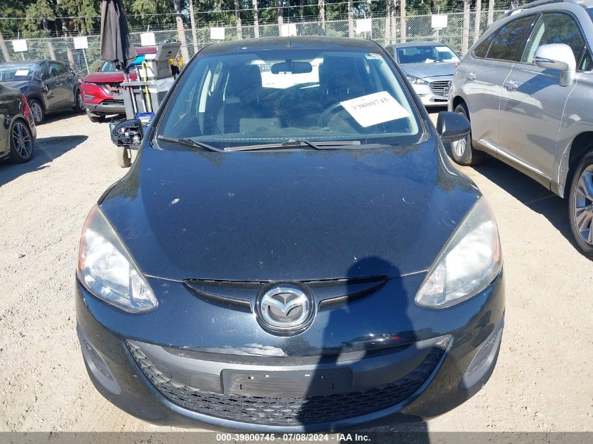 2014 Mazda Mazda2 Sport VIN: JM1DE1KZ7E0173591 Lot: 39800745