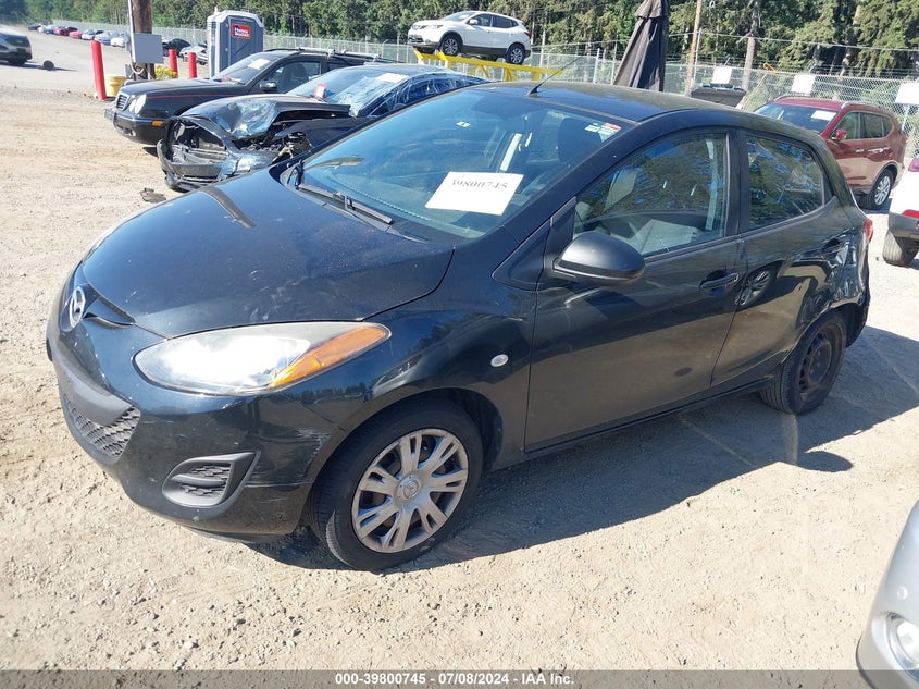 2014 Mazda Mazda2 Sport VIN: JM1DE1KZ7E0173591 Lot: 39800745