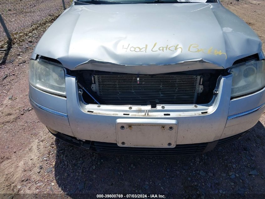 2005 Volkswagen Passat Gls Tdi VIN: WVWAE63B15E082031 Lot: 39800769