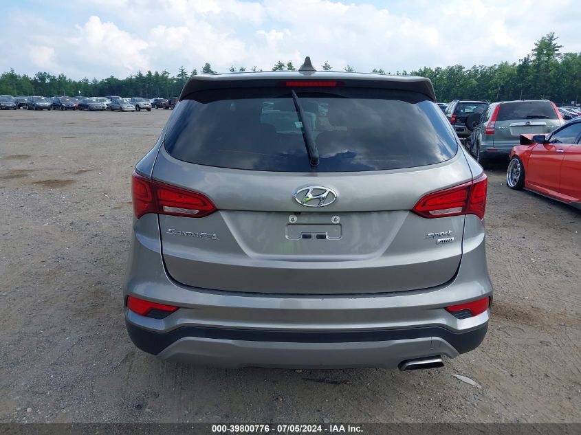 2017 Hyundai Santa Fe Sport 2.4L VIN: 5XYZTDLB4HG419851 Lot: 39800776