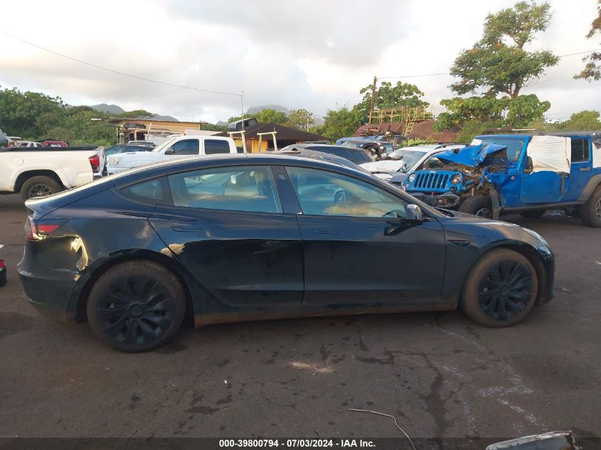 2021 Tesla Model 3 Standard Range Plus Rear-Wheel Drive VIN: 5YJ3E1EA3MF851366 Lot: 39800794