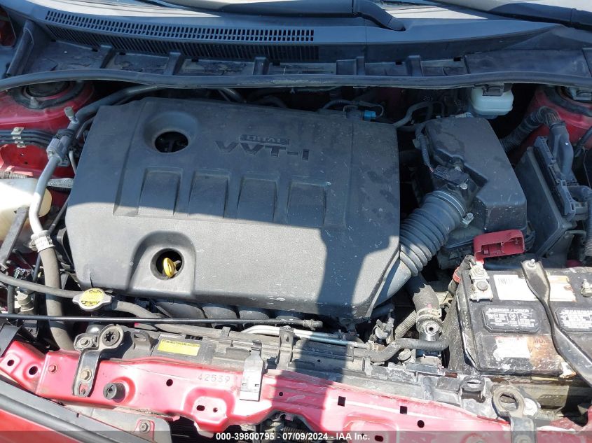 2011 Toyota Corolla VIN: JTDBU4EEXB9167621 Lot: 39800795