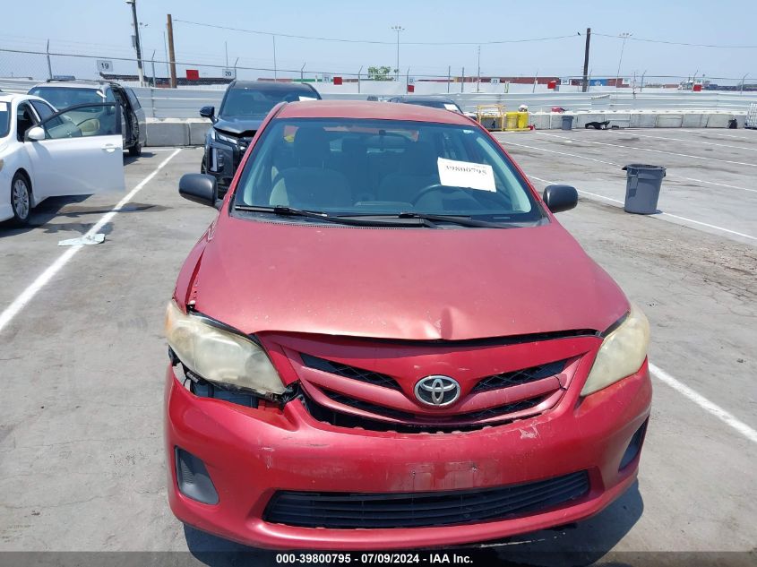 2011 Toyota Corolla VIN: JTDBU4EEXB9167621 Lot: 39800795