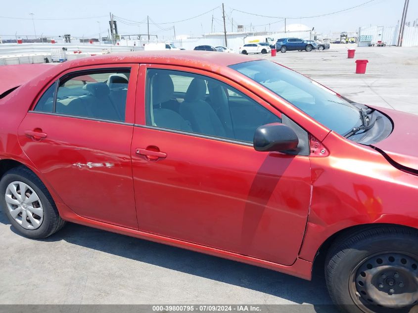 2011 Toyota Corolla VIN: JTDBU4EEXB9167621 Lot: 39800795