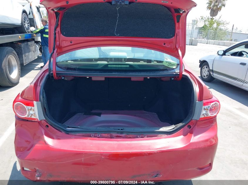 2011 Toyota Corolla VIN: JTDBU4EEXB9167621 Lot: 39800795