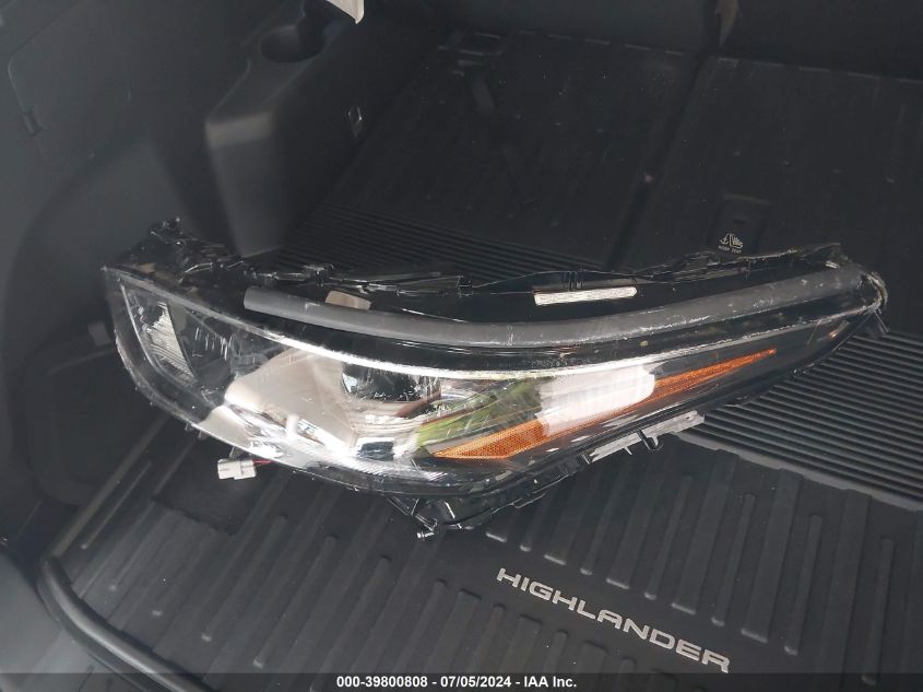 2023 Toyota Highlander Xle VIN: 5TDKDRAH2PS523601 Lot: 39800808