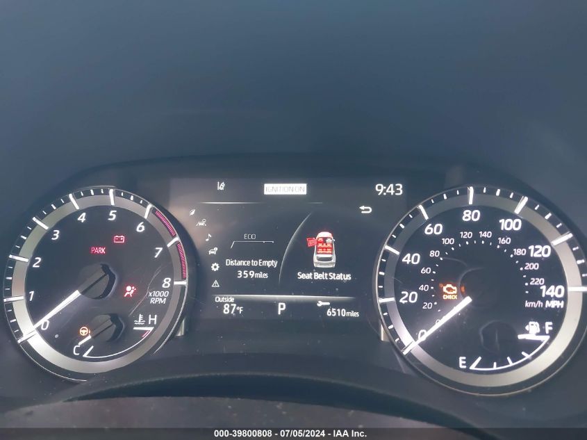 2023 Toyota Highlander Xle VIN: 5TDKDRAH2PS523601 Lot: 39800808