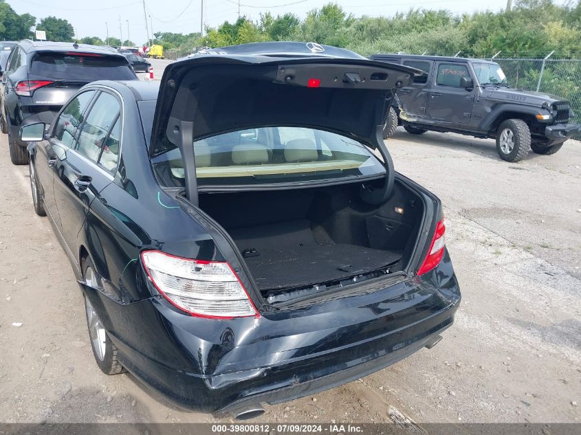 2010 Mercedes-Benz C-Class 300 4Matic VIN: WDDGF8BB3AR122669 Lot: 39800812