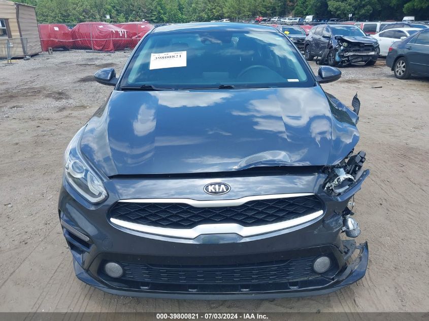 2021 Kia Forte Lxs VIN: 3KPF24AD5ME309005 Lot: 39800821