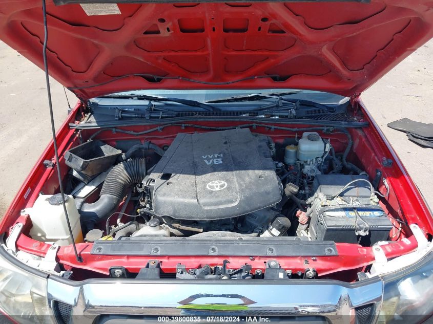 2009 Toyota Tacoma Base V6 VIN: 5TEUU42N69Z655119 Lot: 39800835