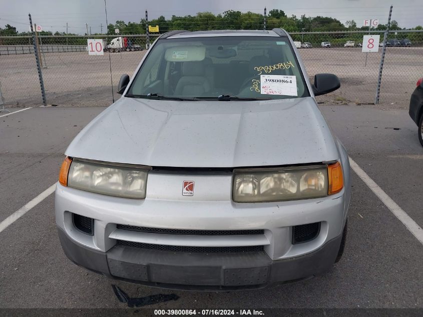 2002 Saturn Vue 4 Cyl VIN: 5GZCZ23D82S835850 Lot: 39800864