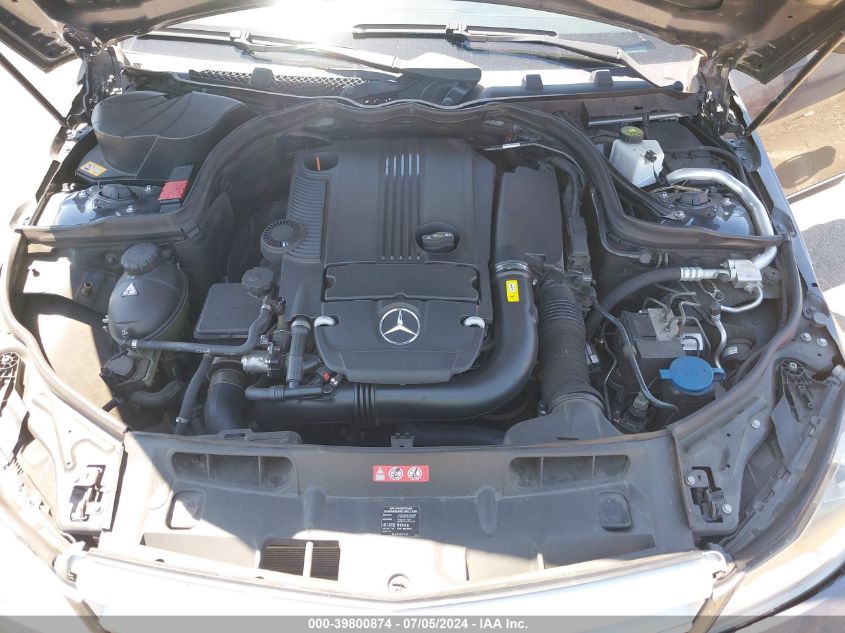 2013 Mercedes-Benz C 250 Luxury/Sport VIN: WDDGF4HB6DA779856 Lot: 39800874