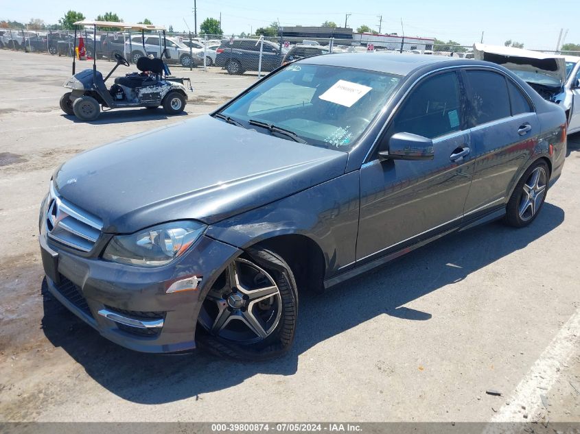 2013 Mercedes-Benz C 250 Luxury/Sport VIN: WDDGF4HB6DA779856 Lot: 39800874