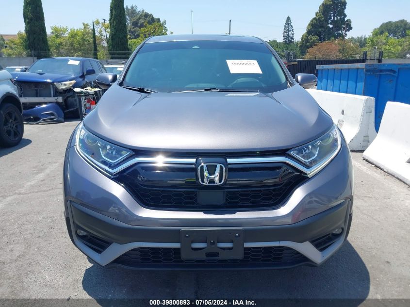 2022 Honda Cr-V 2Wd Ex-L VIN: 5J6RW1H80NA009394 Lot: 39800893